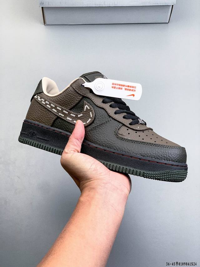 二层真标！耐克Nike Air Force 1 Low 空军一号低帮经典百搭休闲板鞋 DDD 0109861S24 DDD