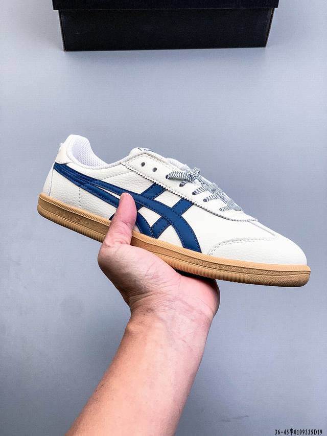 Asics 亚瑟士 Tokuten低帮橡胶鞋底休闲板鞋 DDD 0109335D19 DDD