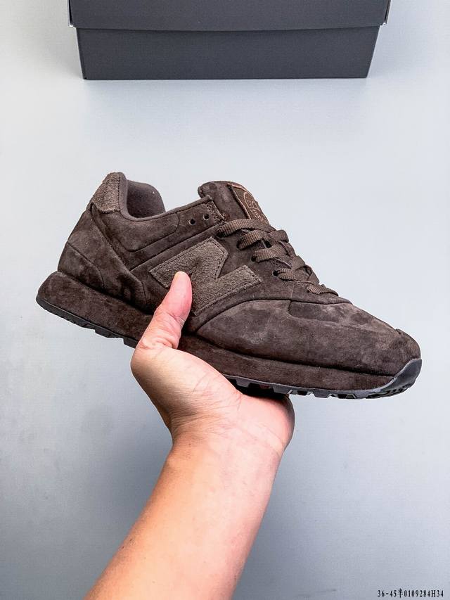 Nb新百伦New Balance U574 DDD 低帮复古休闲运动慢跑鞋 纯原版本版本 DDD 采用猪巴革组合网织物鞋面材质 DDD 全新4层组合独立私模大底