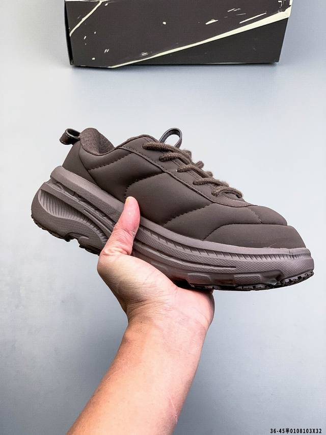 公司级 Hoka U Bondi B3Ls Marni全新配色 DDD Hoka One One是一家立志于做高端跑鞋的牌子，隶属于美国Deckers Bran