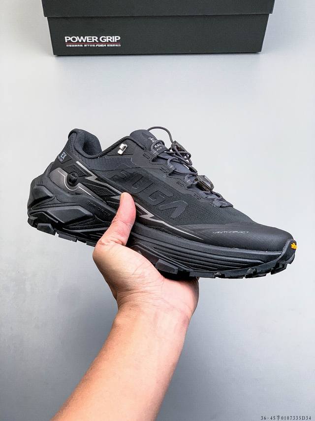 公司级！凯乐石 Kailas Fuga Ex3 Boa 厚底缓冲徒步跑山网布Tpu减震防滑透气包裹性抗冲击轻便回弹 低帮 超强抓地力徒步跑步鞋 DDD Boa适