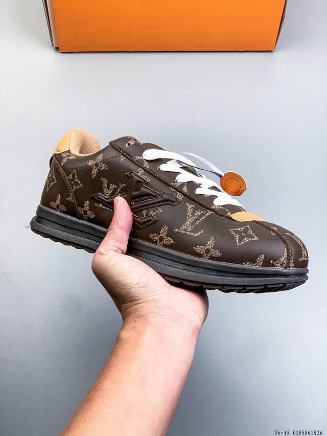路易威登Louis Vuitton X Nigo 联名款运动鞋 Buttersoft Fw25 圆头系带 低帮 生活休闲鞋 阿甘鞋 路易威登 Louis Vui