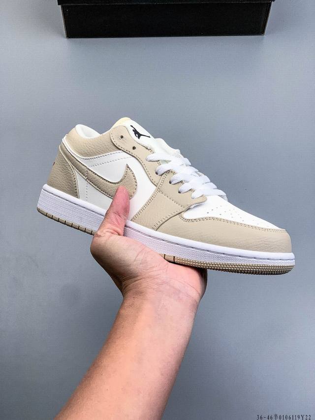 二层真标！耐克Nike Air Jordan Low 1 乔1低帮经典休闲鞋 DDD 0106119Y22 DDD
