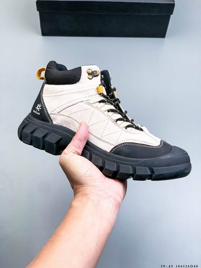 纯原 凯乐石Kailas Yan Gtx High 运动户外防水防滑轻量 高帮户外登山徒步鞋 DDD 双Boa旋钮精准锁定步伐 快速调节系统 中足支撑片和鞋底T