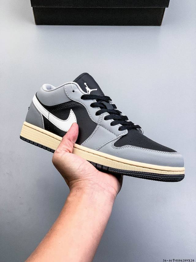 二层真标！耐克Nike Air Jordan Low 1 乔1低帮经典休闲鞋 DDD 0106289X20 DDD