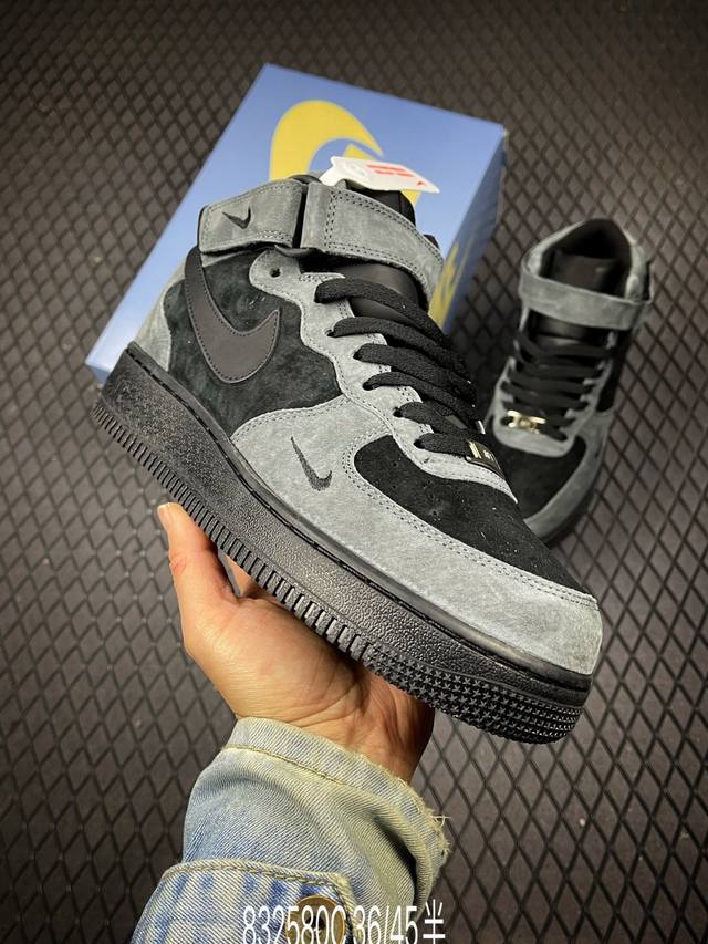DDD 公司级Nike Air Force 1 Mid 07 DDD 原楦头原纸板 打造纯正中帮空军版型 DDD 专注外贸渠道 全掌内置蜂窝气垫 DDD 原盒配