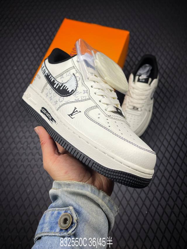 DDD 公司级Nike Air Force 1‘07 Lv8 DDD 原楦头原纸板 打造纯正低帮空军版型 DDD 专注外贸渠道 全掌内置蜂窝气垫 DDD 原盒配