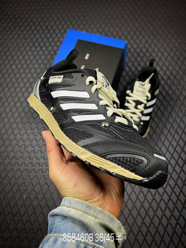 DDD 公司级Adidas Adizero Pr Sftm 阿迪达斯 舒适百搭防滑耐磨 低帮 休闲跑步鞋 DDD 中底配置方面搭载全掌Lightstrike P