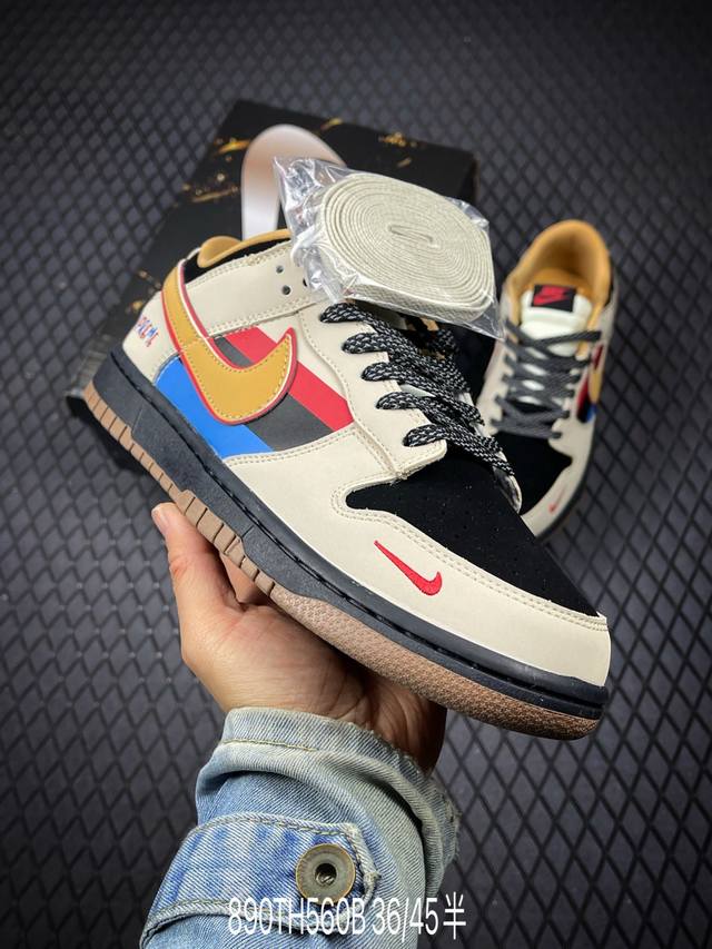 DDD 公司级Nike Dunk Low Retro ‘Diy高端定制’耐克 低帮休闲运动板鞋 DDD 原装头层材料 用料绝不含糊 独家版型蒸餾加工帶來的是更好