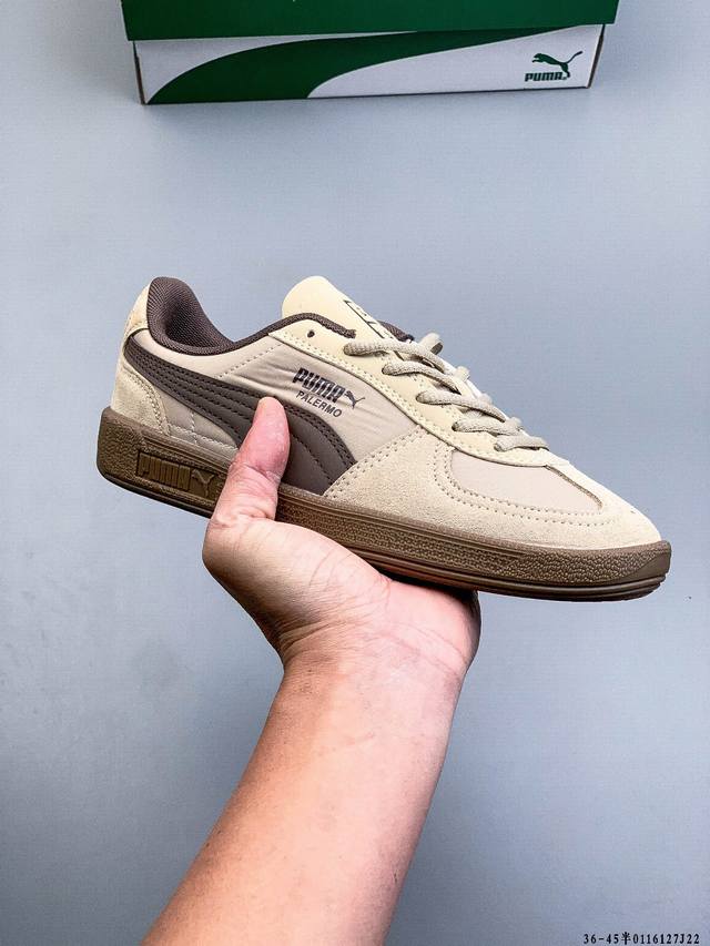 Puma彪马男女通用Palermo Og 标贴运动鞋 鞋款复刻，重温足球文化风潮！ DDD 近日 Puma 将经典鞋款 Palermo 重新带回市场，让众多鞋迷