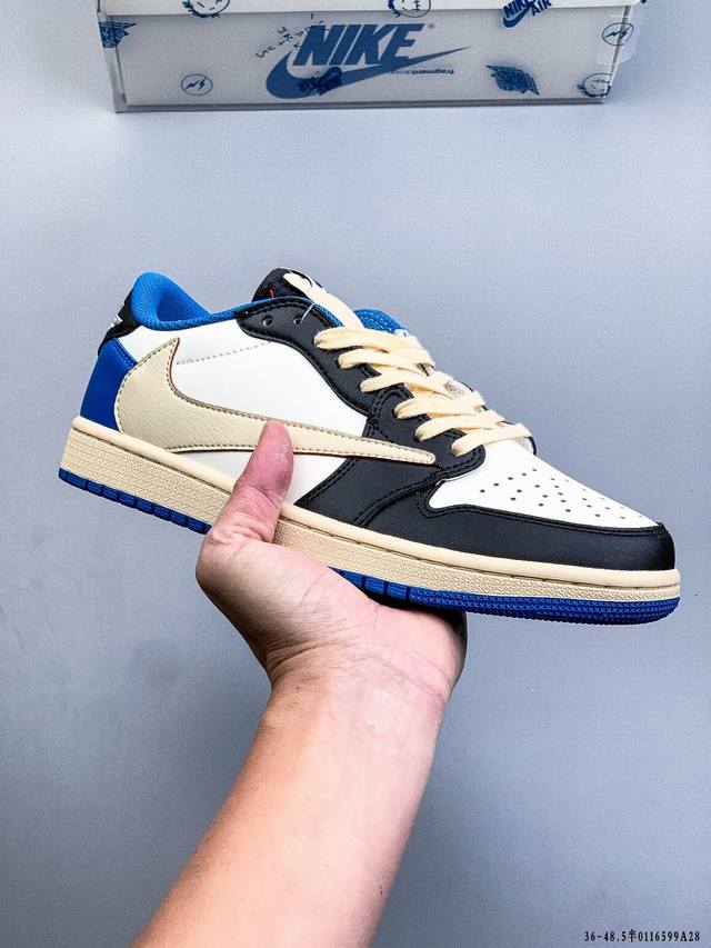 公司级头层！耐克Nike Air Jordan 1 Low Aj1 乔1 低帮潮流运动休闲板鞋。Aj1 低帮拼接 完美版型真头层牛皮# 内置缓震气垫 原鞋开模