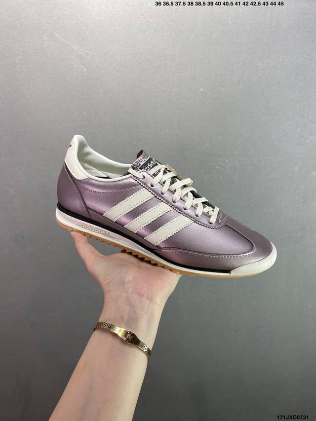 公司级阿迪达斯Adidas Sl 72 Rtn三叶草复古休闲跑步鞋休闲运动鞋 DDD 货号:Id1031 DDD 尺码:36 36.5 37 38 38.5 3