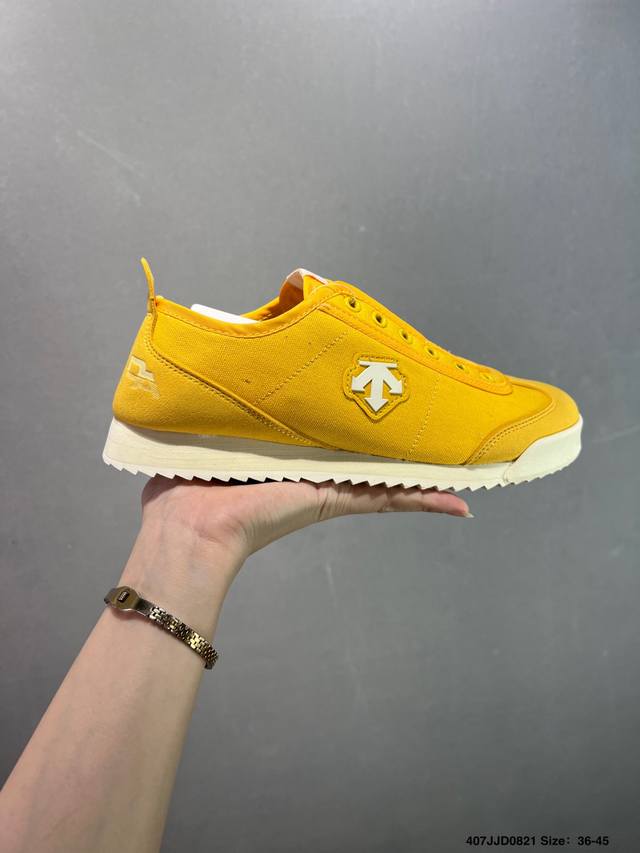 Descente迪桑特Chron系列男女同款Chron复古运动休闲鞋 DDD 货号:D4331Lsn23 DDD 尺码:36 36.5 37 38 38.5 3