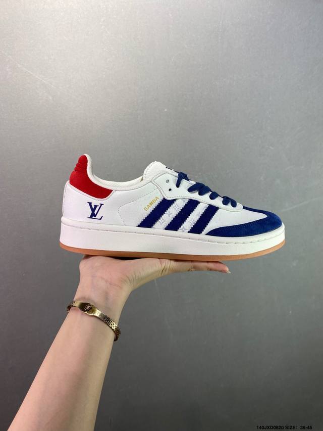 Adidas Originals Gazelle Indoor 三叶草休闲防滑耐磨低帮板鞋 DDD 鞋头出色设计 塑就出众贴合感 DDD 稳固的后跟贴合足部曲线