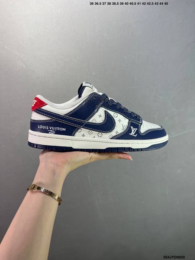 公司级Nike Dunk Low Retro ‘Diy高端定制’耐克 低帮休闲运动板鞋 DDD 原装头层材料 用料绝不含糊 独家版型蒸餾加工帶來的是更好的视觉和