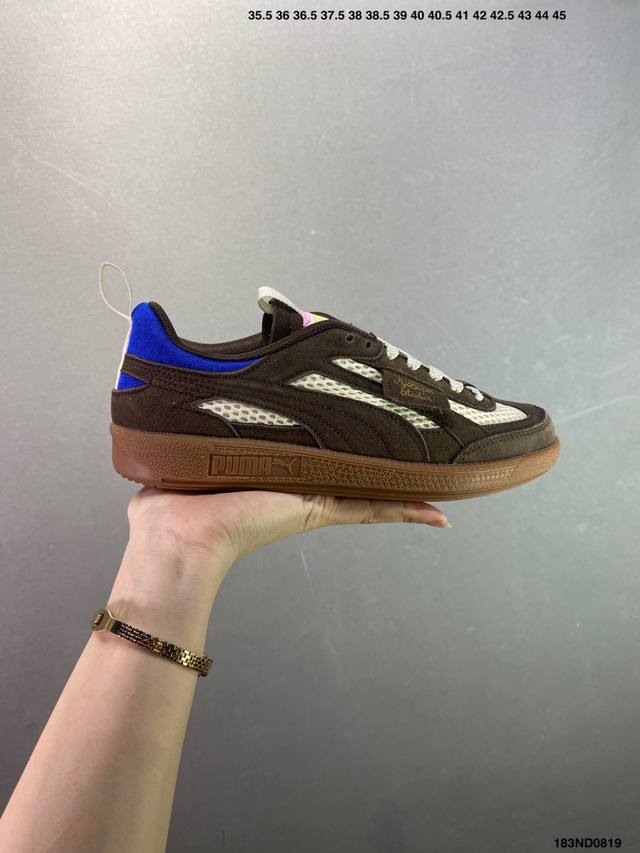 彪马Kidsuper Palermo X Puma 重磅联名 DDD 公司级 Kidsuper Palermo X Puma 耐磨透气防滑 低帮板鞋男女款 DD