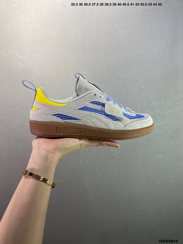 彪马Kidsuper Palermo X Puma 重磅联名 DDD 公司级 Kidsuper Palermo X Puma 耐磨透气防滑 低帮板鞋男女款 DD