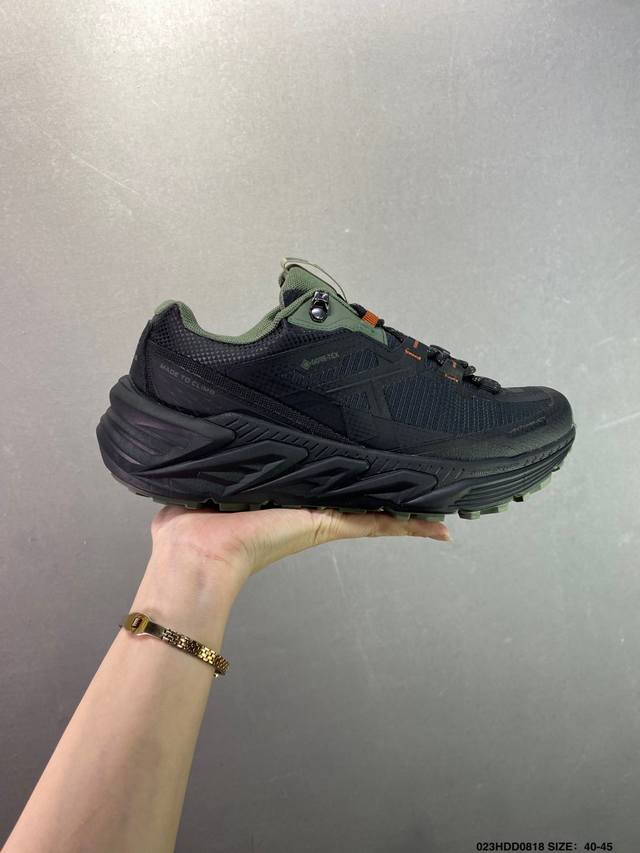 公司级凯乐石 Kailas Fuga Du Boa 大坡王轻越野徒步网布Tpu减震防滑透气支撑回弹 低帮 超强抓地力登山鞋 DDD Boa适配系统 通过旋钮实现