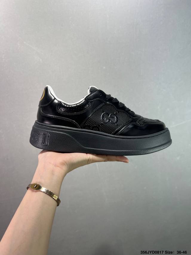 公司级Gucci 古驰 Screener 运动休闲时装奢侈品系列 Gg珐琅扣 擦脏做旧小脏鞋 高端零售海淘商家混卖版本 东莞纯原品质 原鞋对照工艺生产 原厂一致