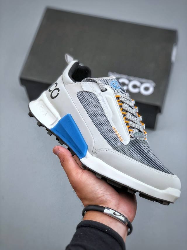 Fecco爱步 小红书爆款 新款百搭休闲款 Ecco 爱步男士跑步鞋休闲鞋透气轻质系带轻便运动鞋 尺码：39-44 DDD