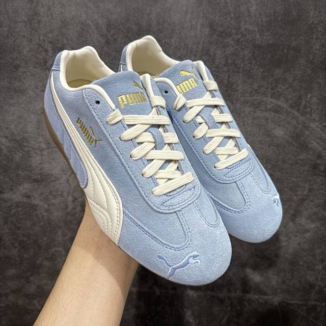 Cs纯原版 Puma Speedcat Og Sparco DDD 彪马罗马阿莫尔系列 复古运动休闲赛车跑鞋 蓝白 DDD 市场第一梯队品质 DDD 版型 细节
