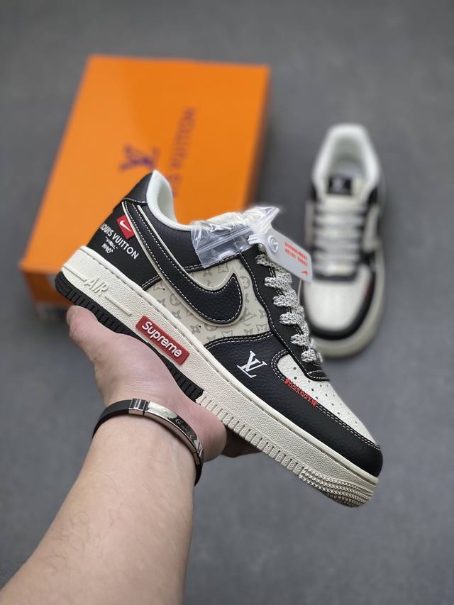 海外限量发售！公司级Nike Air Force 1 '07 Low 空军一号低帮 运动鞋 休闲鞋 折边针车 工艺难度大 原楦头原纸板 原装鞋盒 定制五金配件