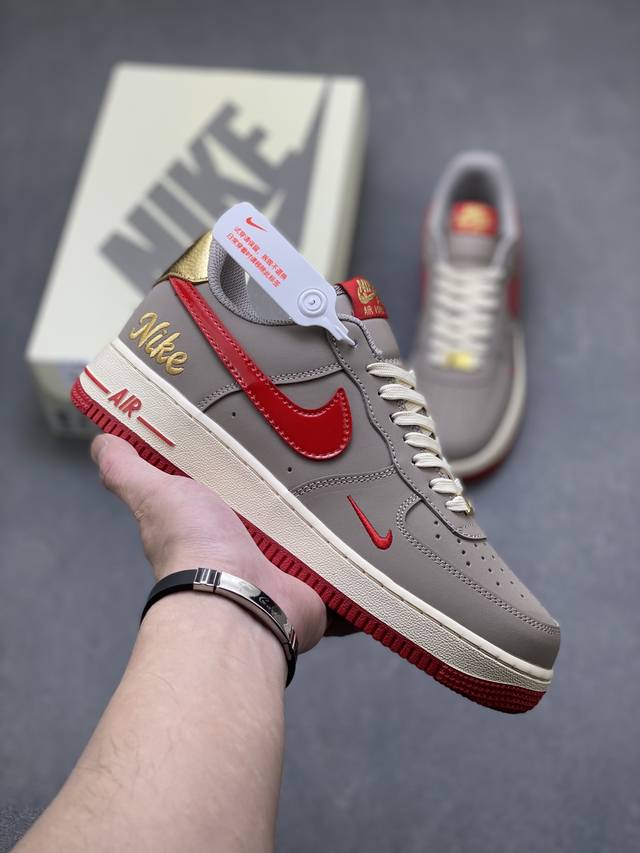 海外限量发售！公司级Nike Air Force 1 '07 Low 空军一号低帮 运动鞋 休闲鞋 折边针车 工艺难度大 原楦头原纸板 原装鞋盒 定制五金配件