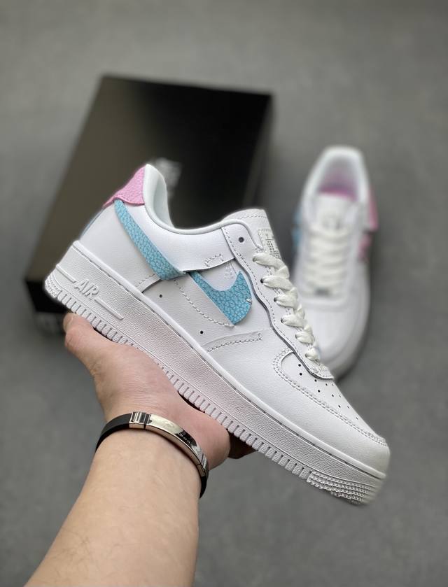 海外限量发售！公司级Nike Air Force 1 '07 Low 空军一号低帮 运动鞋 休闲鞋 折边针车 工艺难度大 原楦头原纸板 原装鞋盒 定制五金配件