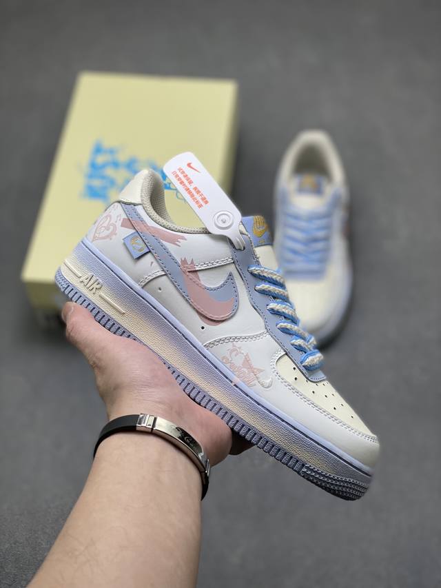 海外限量发售！公司级Nike Air Force 1 '07 Low 空军一号低帮 运动鞋 休闲鞋 折边针车 工艺难度大 原楦头原纸板 原装鞋盒 定制五金配件