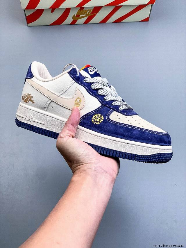 纯原版本 原楦数据纸版，采用硬质优质皮革鞋面材质，内置全掌Air Sole气垫。耐克 Nike Air Force 1 Low 空军一号低帮经典百搭休闲运动板鞋