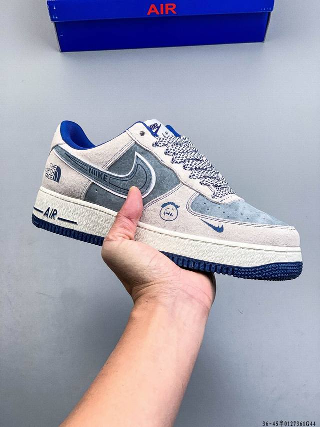 纯原版本 原楦数据纸版，采用硬质优质皮革鞋面材质，内置全掌Air Sole气垫。耐克 Nike Air Force 1 Low 空军一号低帮经典百搭休闲运动板鞋