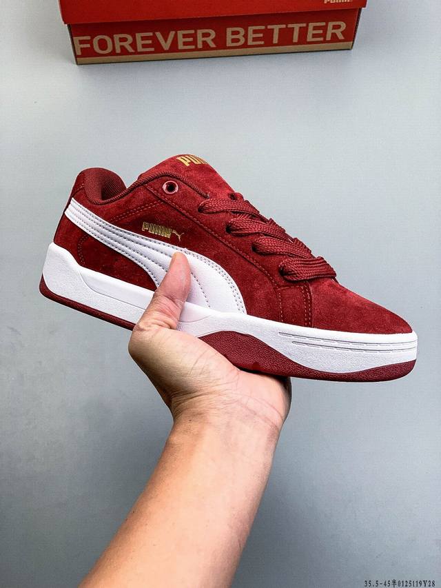 Puma Park Lifestyle Og 彪马 低帮 蕾哈娜联名面包鞋 复古休闲板鞋 DDD 货号:400707-25 DDD 尺码:35.5 36 37