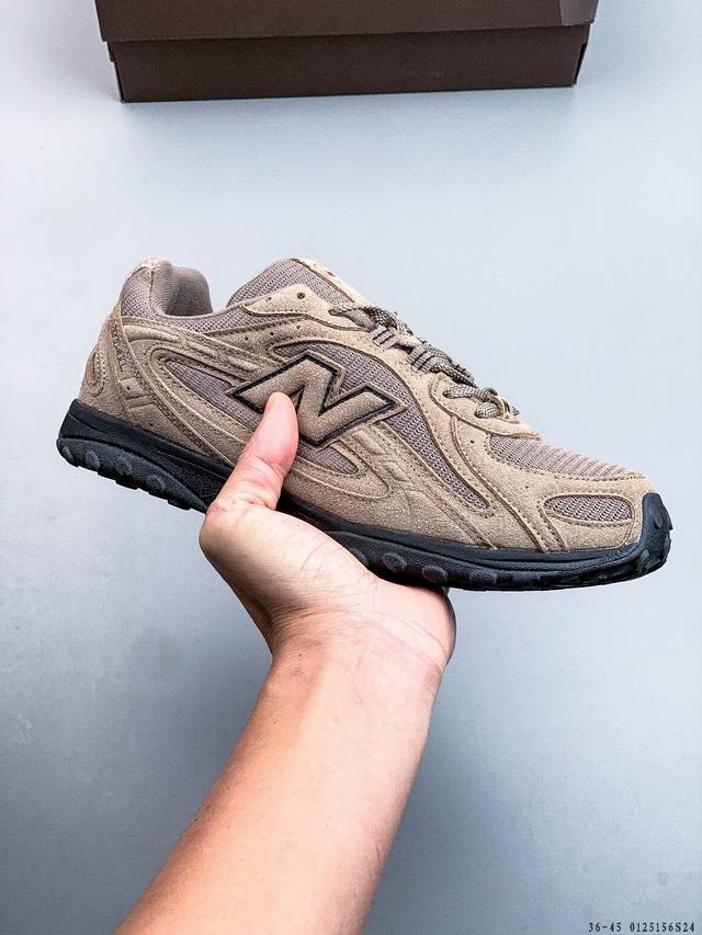 New Balance 新百伦204 系列 复古休闲运动百搭老爹跑步鞋 DDD #采用猪巴革组合网织鞋面材质 DDD #3层组合底模精密开发 DDD #中底嵌入