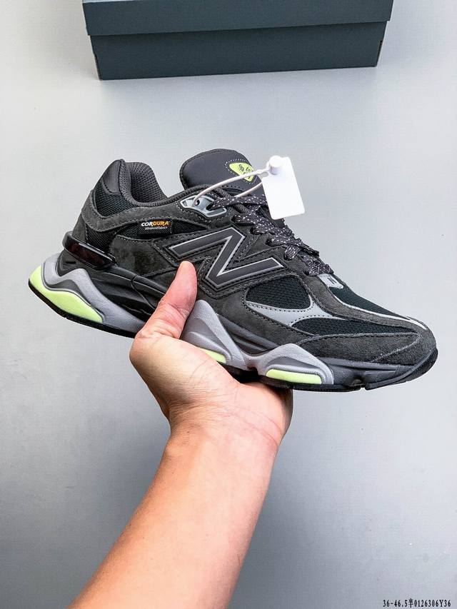 New Balance 又带来了新鞋型 9060 ，并且是与芝加哥街头品牌 Joe Freshgoods 的联名款。鞋身主体采用了类似 990 系列的设计风格，