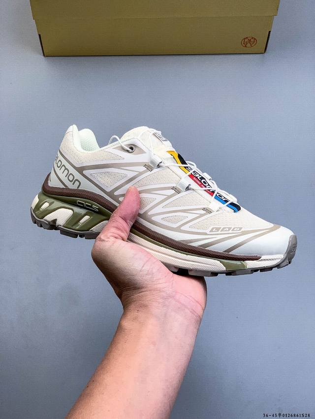 公司级！Salomon萨洛蒙 乙已Cny蟠虺系列 Xt-Quest Panhui 时尚 舒适減震防滑耐磨 低帮跑步鞋 DDD 鞋面采用Sensifit贴合技术