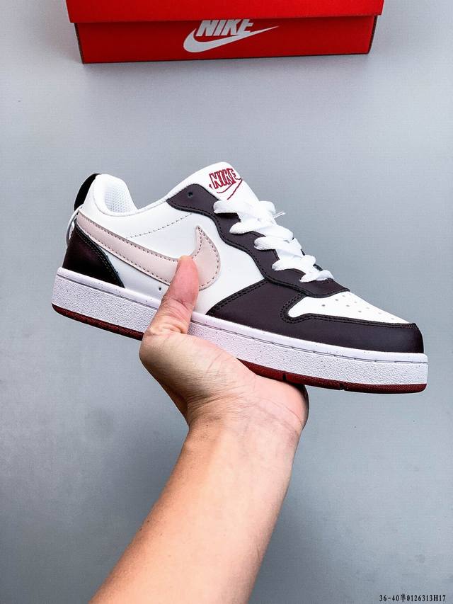 耐克 Nike Court Borough Low 低帮百搭休闲运动鞋 DDD 0126313H17 DDD