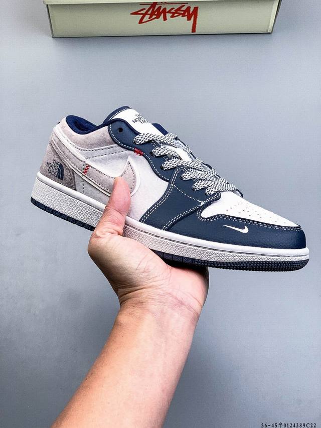 公司级头层！耐克Nike Air Jordan 1 Low Aj1 乔1 低帮潮流运动休闲板鞋。Aj1 低帮拼接 完美版型真头层牛皮# 内置缓震气垫 原鞋开模