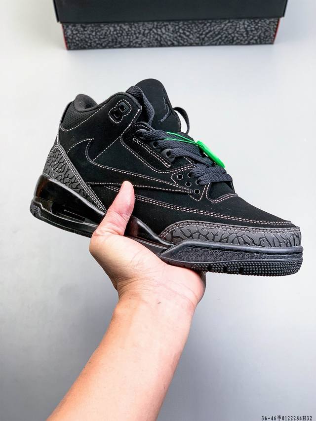 公司级头层！乔丹 Air Jordan 3 Retro Tinker Nrg Aj3 乔3 低帮复古休闲运动文化篮球鞋 DDD 0122284H32 DDD