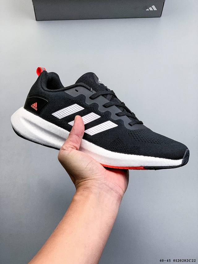 阿迪达斯 Adidas Pureboost 22 W 缓震运动休闲轻便透气跑步鞋 超弹力缓震Boost中底 带来非凡脚感 DDD 0 282C22 DDD