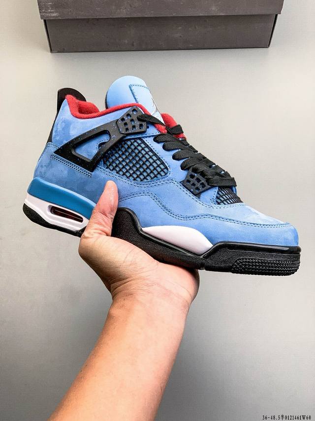 纯原版本！Air Jordan 4 Retro Og Cement Aj4 乔4 复古休闲运动篮球鞋 DDD 正确鞋舌立体高频 原厂数据 最新原厂底模 原厂纸板