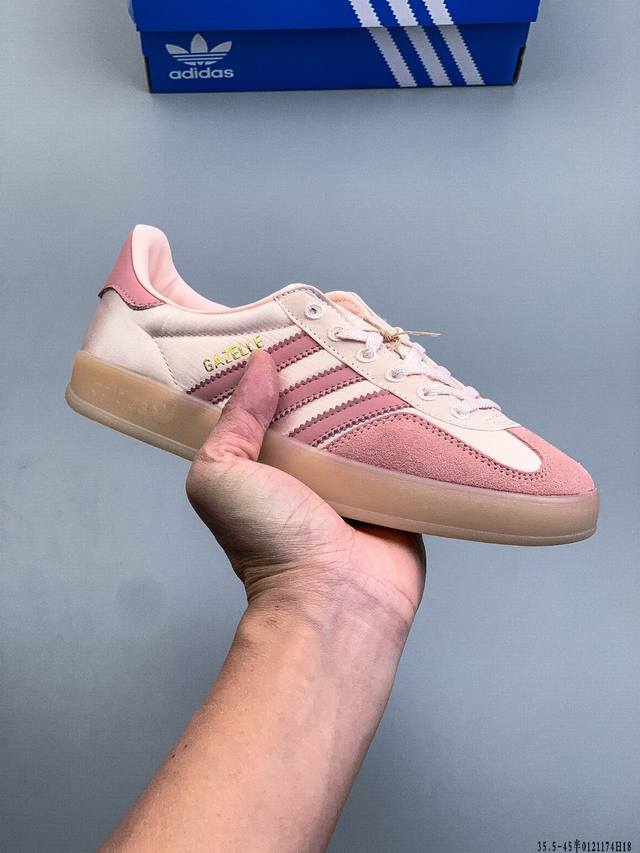 真标半码！阿迪达斯Adidas Gazelle 低帮复古百搭休闲运动板鞋 DDD 0121174H18 DDD