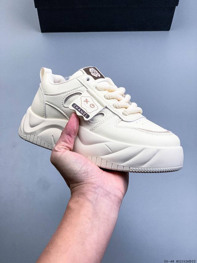 Chanel香奈儿2025秋冬新款时尚百搭休闲鞋 DDD 0121126D22 DDD