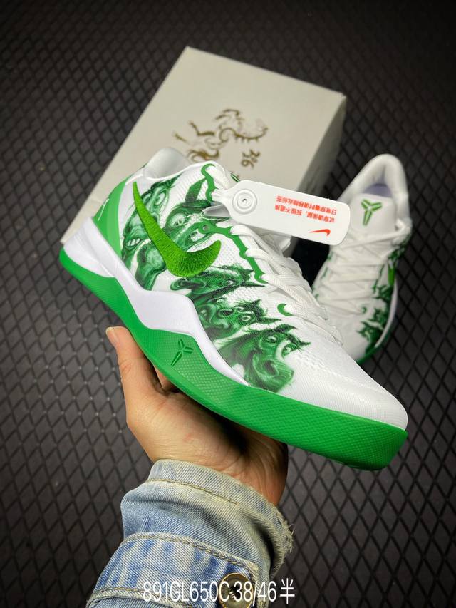 DDD Nk Zoom Kobe 6 科比 马年限定 DDD 正码正拍 脚型适配性 市场最强没有之一 鞋面工艺全新升级 100%对标正品 原厂聚氨酯蛇鳞 珠光密