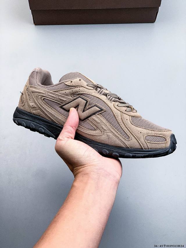 New Balance 新百伦204 系列 复古休闲运动百搭老爹跑步鞋 DDD #采用猪巴革组合网织鞋面材质 DDD #3层组合底模精密开发 DDD #中底嵌入