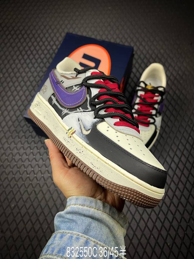 DDD 公司级Nike Air Force 1‘07 Lv8 DDD 原楦头原纸板 打造纯正低帮空军版型 DDD 专注外贸渠道 全掌内置蜂窝气垫 DDD 原盒配