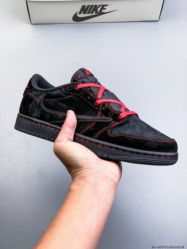 公司级头层！耐克Nike Air Jordan 1 Low Aj1 乔1 低帮潮流运动休闲板鞋。Aj1 低帮拼接 完美版型真头层牛皮# 内置缓震气垫 原鞋开模