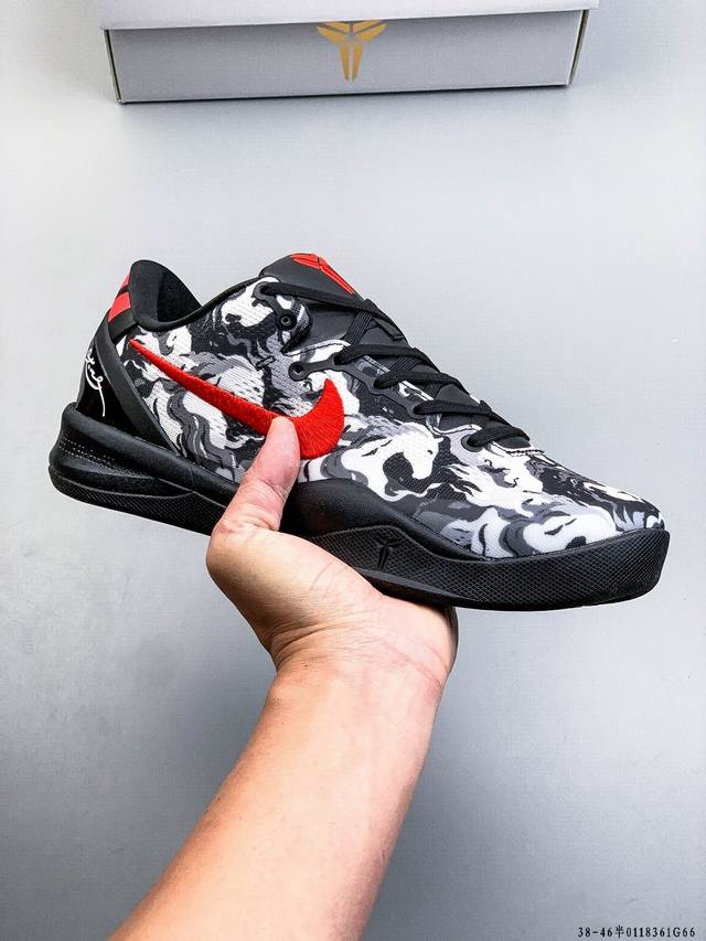 公司级！Nike Kobe Vi Protro 6 科比6代 DDD 信仰绝不减配市售唯一Protro复刻版开发货品 青蜂侠全鞋身材料卡色独家定制 Swoosh