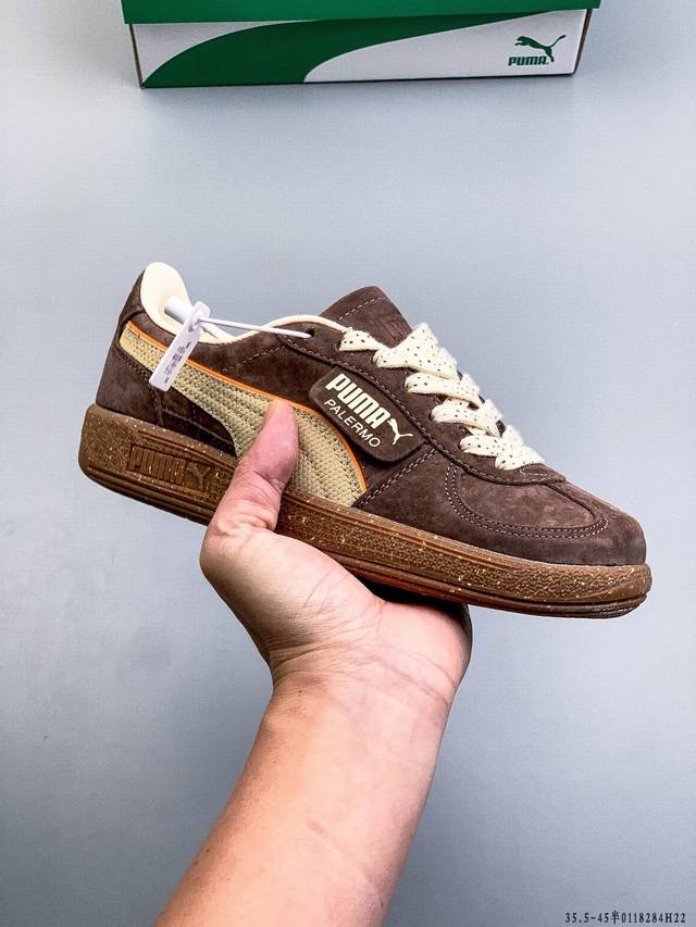 Puma彪马男女通用Palermo Og 标贴运动鞋 鞋款复刻，重温足球文化风潮！ DDD 近日 Puma 将经典鞋款 Palermo 重新带回市场，让众多鞋迷