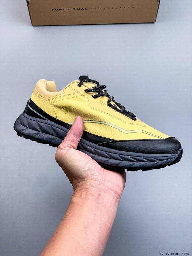 公司级！迪桑特Descente Terraind Slip-On 舒适柔软 防滑耐磨低帮 登山鞋 DDD 0118535T24 DDD