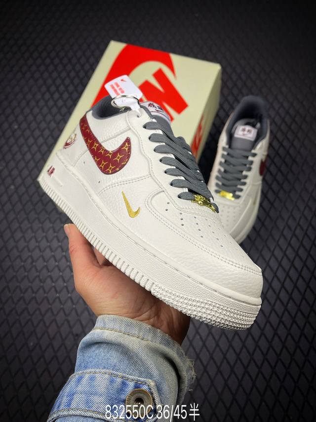 DDD 公司级Nike Air Force 1‘07 Lv8 DDD 原楦头原纸板 打造纯正低帮空军版型 DDD 专注外贸渠道 全掌内置蜂窝气垫 DDD 原盒配